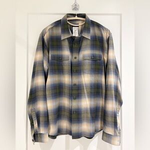 Patagonia | Men’s Organic Cotton Buckshot Longsleeves Size M (NWOT)